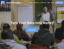 Tablet Screenshot of powerful-insights.com